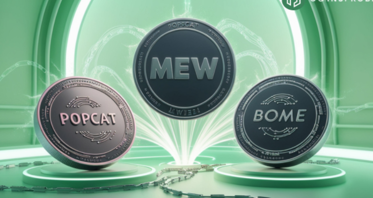 Top 3 Solana-Based Memecoins to Watch This Week: POPCAT, MEW, or BOME—Who Will Lead the Rally?