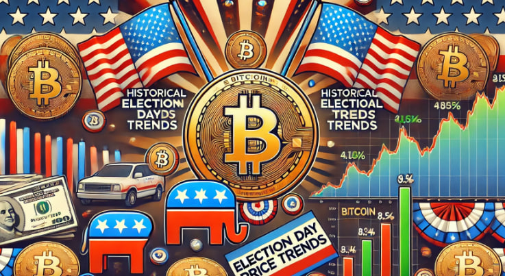 U.S. Election Impact on Bitcoin: Will Historical Election Day Price Trends Predict the Next Rally?